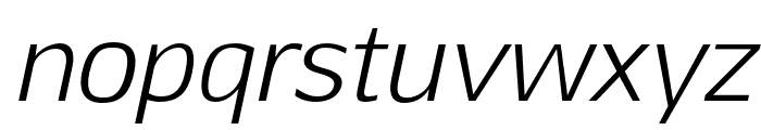 Aftasans-Italic Font LOWERCASE