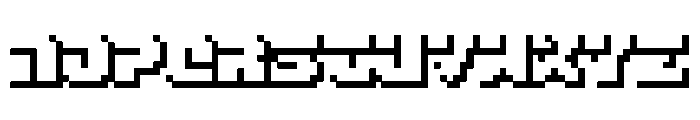 After Burner Neue Shadow Regular Font UPPERCASE