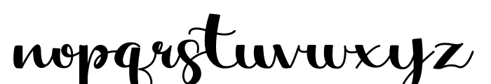 After Christmas Font LOWERCASE