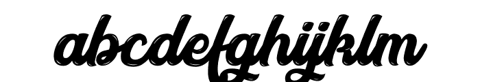After Night Font LOWERCASE