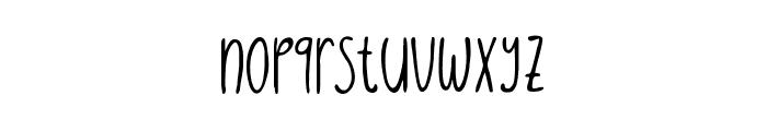 After Sunset Font LOWERCASE