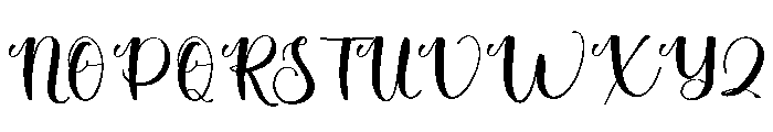 After Font UPPERCASE
