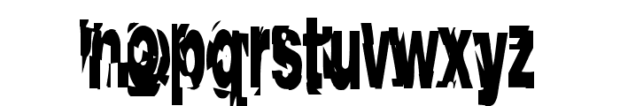 AfterShock Font LOWERCASE
