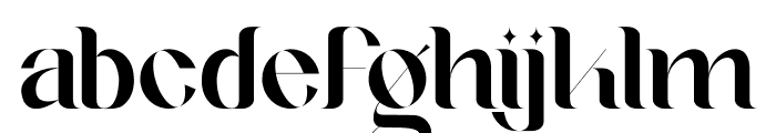 Afteris Moghu Font LOWERCASE
