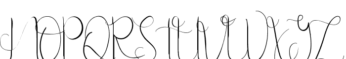 Aftermoon Demo Font UPPERCASE