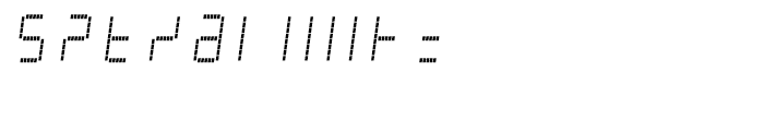 AF-LED7 Seg-dots2 Seg-dots2 Font OTHER CHARS