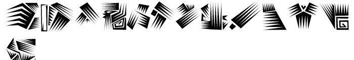 Afro Bats Regular Font LOWERCASE