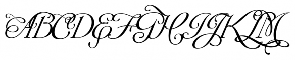 Affair Regular Font UPPERCASE