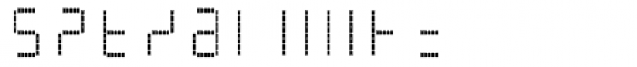 AF-LED7 Seg-dots1 Font OTHER CHARS