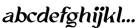 Afatera Italic FONT
