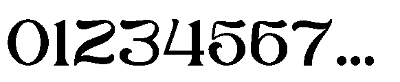 Afatera Regular Font OTHER CHARS