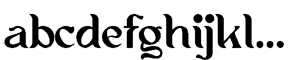 Afatera Regular FONT