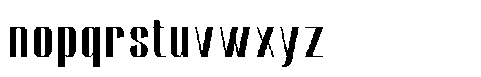 Affiora Bold Font LOWERCASE