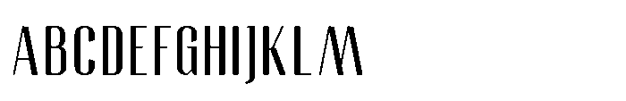 Affiora Medium Font UPPERCASE