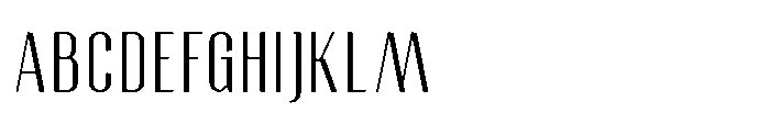 Affiora Regular Font UPPERCASE