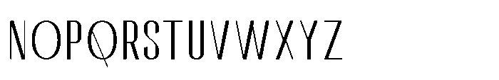 Affiora Regular Font UPPERCASE
