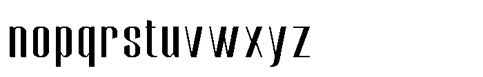 Affiora Semi Bold Font LOWERCASE