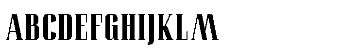Affiora Serif Bold Font UPPERCASE