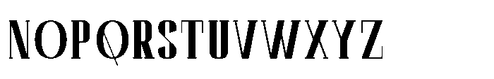 Affiora Serif Bold Font UPPERCASE