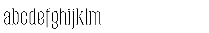 Affiora Serif Light FONT