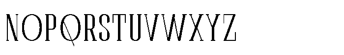Affiora Serif Regular Font UPPERCASE