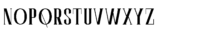 Affiora Serif Semi Bold Font UPPERCASE