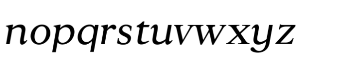 Afons Infant Original Book italic Font LOWERCASE