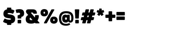 Afragus Soft Black Font OTHER CHARS