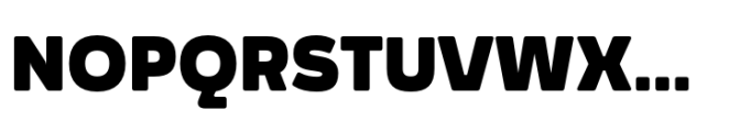 Afragus Soft Black Font UPPERCASE