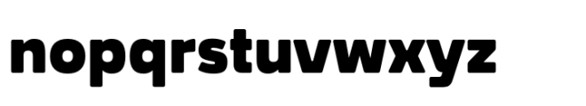 Afragus Soft Black Font LOWERCASE