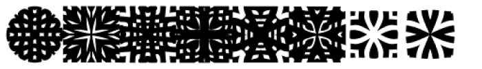 African Pattern 02 General Font UPPERCASE