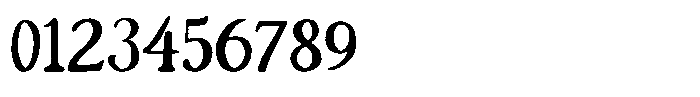 Aftershade Regular Font OTHER CHARS