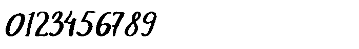 Aftershade Script Font OTHER CHARS