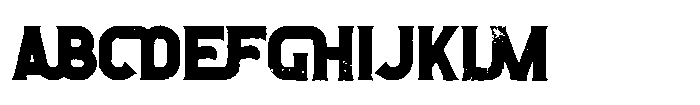 Aftershave Print FONT