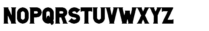 Aftershave Regular Font UPPERCASE