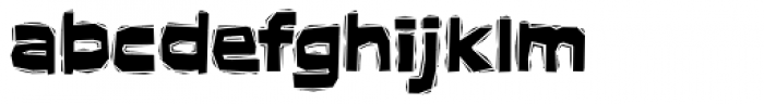 Aftershock Font LOWERCASE