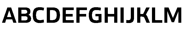 AfekDLv2AAA DemiBold Font UPPERCASE