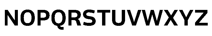 AfekDLv2AAA DemiBold Font UPPERCASE