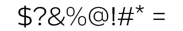 AfekDLv2AAA Light Font OTHER CHARS