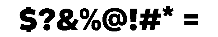 AfekDLv2AAA UltraBold Font OTHER CHARS