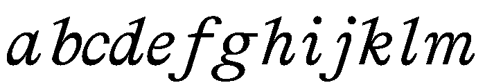 Affairs Italic FONT