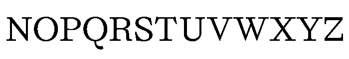 Affairs Regular Font UPPERCASE