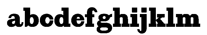 Affichen Schriften Doppel MittelEgyptienne FONT