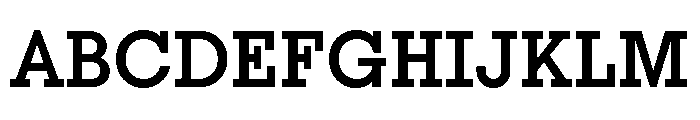 Affix Bold Font UPPERCASE