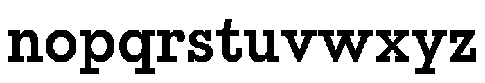 Affix Bold Font LOWERCASE
