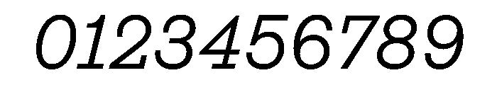 Affix Italic Font OTHER CHARS