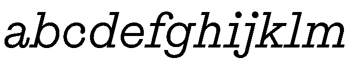 Affix Italic FONT
