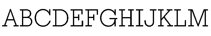 Affix Light Font UPPERCASE