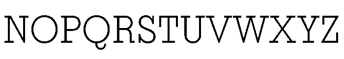 Affix Light Font UPPERCASE
