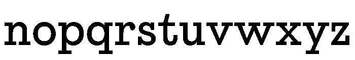 Affix Medium Font LOWERCASE